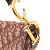 Dior Oblique Canvas Saddle Bag Secondhand