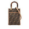 Fendi Mini Zucca Canvas Sunshine Shopper Tote Secondhand