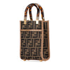 Fendi Mini Zucca Canvas Sunshine Shopper Tote Secondhand