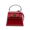 Ferragamo Leather Vara Bow Satchel Secondhand