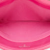 Chanel Quilted Caviar CC Enamel Double Zip Clutch Secondhand