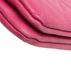Chanel Quilted Caviar CC Enamel Double Zip Clutch Secondhand