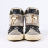 Giuseppe Zanotti High-top Sneakers Camouflage x Leather in Black, Size 40 EU Secondhand