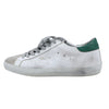 GOLDEN GOOSE Leather Sneakers in White SUPERSTAR, Size 40 EU Secondhand