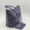 Goyard handbag Shopping Saint Louis PM blue