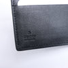 Gucci Guccissima 212185 Leather Compact Wallet in Black Secondhand
