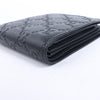 Gucci Guccissima 212185 Leather Compact Wallet in Black Secondhand