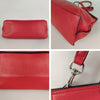 Gucci Bamboo Daily top handle bag in red leather