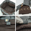 Gucci Shopper Tote Bamboo bag in gray leather