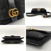 Gucci Arli shoulder bag in black suede