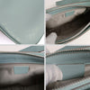 Gucci baguette shoulder bag in powder blue GG leather