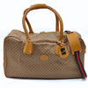 Gucci vintage monogram Web line travel bag