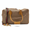 Gucci vintage monogram Web line travel bag