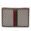 Gucci GG Supreme Web Ophidia Clutch Secondhand