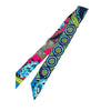 Hermès Savana Dance Silk Twilly Scarf Secondhand