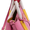 Prada Small Bicolor Saffiano Cuir Double Satchel Secondhand