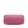 Prada Small Bicolor Saffiano Cuir Double Satchel Secondhand