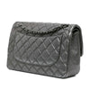 Chanel Jumbo Classic Perforated Lambskin Double Flap Secondhand