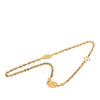 Chanel CC Gold Plated Medallion Chain Necklace Secondhand