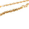 Chanel CC Gold Plated Medallion Chain Necklace Secondhand