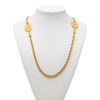 Chanel CC Gold Plated Medallion Chain Necklace Secondhand