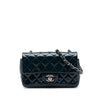 Chanel Mini Rectangular Classic Patent Single Flap Secondhand