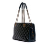 Chanel Paris Salzburg Patent and Goatskin CC Eyelet Tote Secondhand