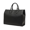 Bvlgari Leather Logo Satchel Secondhand