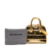 Secondhand Balenciaga Mini Crocodile Embossed Calfskin Ville Satchel