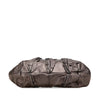 Prada Metallic Nappa Mordore Ruffle Tote Secondhand