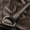 Prada Metallic Nappa Mordore Ruffle Tote Secondhand