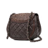 Chanel Paris-Salzburg Quilted Lambskin and Pony Hair Saddle Crossbody Secondhand