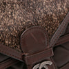 Chanel Paris-Salzburg Quilted Lambskin and Pony Hair Saddle Crossbody Secondhand