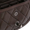 Chanel Paris-Salzburg Quilted Lambskin and Pony Hair Saddle Crossbody Secondhand