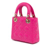 Dior Mini Lambskin Cannage Lady Dior Secondhand
