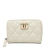 Chanel CC Quilted Caviar Zip Coin Purse Secondhand