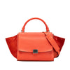 Celine Small Leather Trapeze Satchel Secondhand
