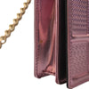 Dior Metallic Patent Microcannage Diorama Wallet on Chain Secondhand
