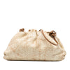Bottega Veneta Crackled Calfskin The Mini Pouch Crossbody Secondhand