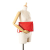 LOEWE Leather Anagram T Clutch Secondhand