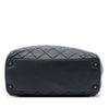 Chanel CC Quilted Lambskin Wild Stitch Chain Tote Secondhand