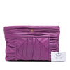 Prada Pleated Nappa Clutch Secondhand