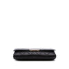 Chanel Quilted Lambskin Retro Label Shoulder Bag Secondhand