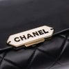 Chanel Quilted Lambskin Retro Label Shoulder Bag Secondhand