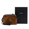 Saint Laurent Medium Suede Leopard Print Lou Camera Bag Secondhand