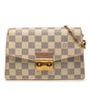 Louis Vuitton Damier Azur Croisette Wallet on Chain Secondhand
