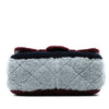 Chanel Medium Tricolor CC Quilted Shearling Single Flap Secondhand