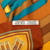 Hermès Les Sangles Silk Scarf 90 Secondhand