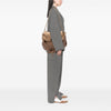Gucci Large Pebbled Calfskin Jungle Satchel Secondhand