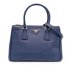 Secondhand Prada Small Saffiano Lux Galleria Double Zip Satchel